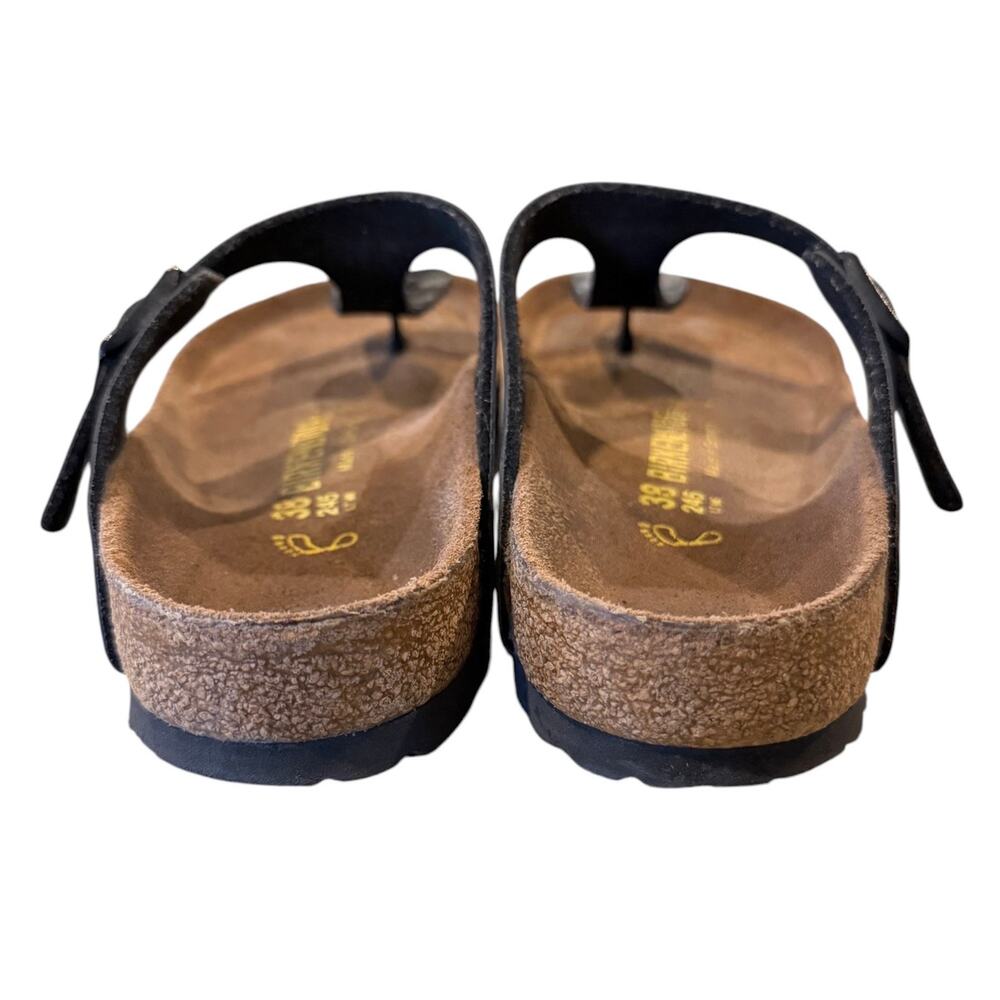 Birkenstock Gizeh Black Thong Sandal Ladies 8 Beach Summer Casual - Picture 3 of 8